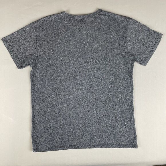 Obey Accent Graphic Tee Shirt Unisex Medium Gray Blue Basic Classic Preppy Retro - Picture 2 of 13